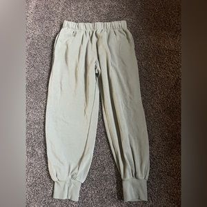 H&M light green sweatpants